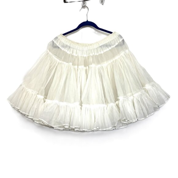 VTG 50’s Can Can Off White  Petticoat Betty’s Original Town & Country - Picture 1 of 10
